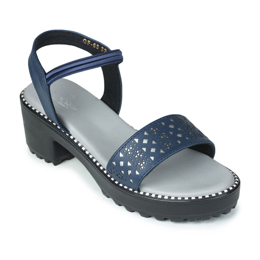 Senorita Casual (Blue) Sandals For Kids GF-63 By Liberty