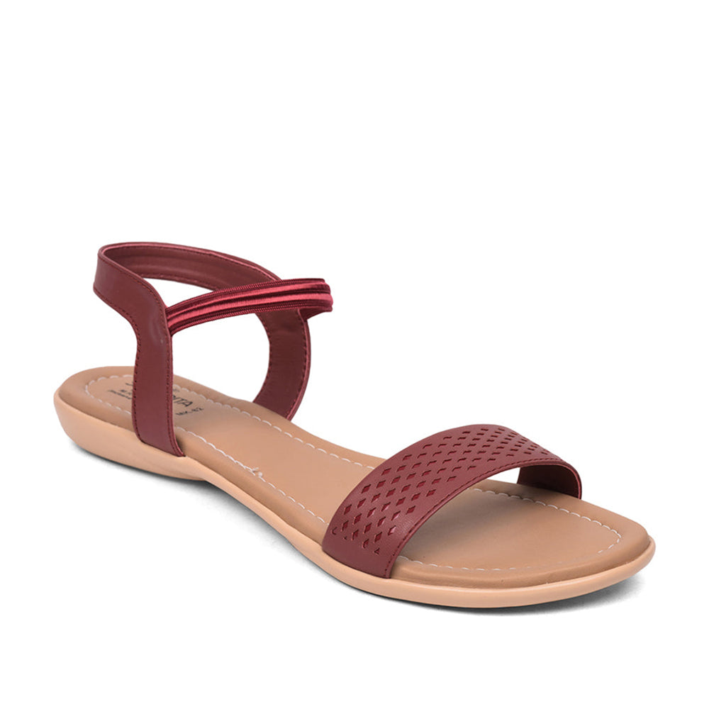 Senorita Casual (Cherry) Sandals For Women MK-82 By Liberty