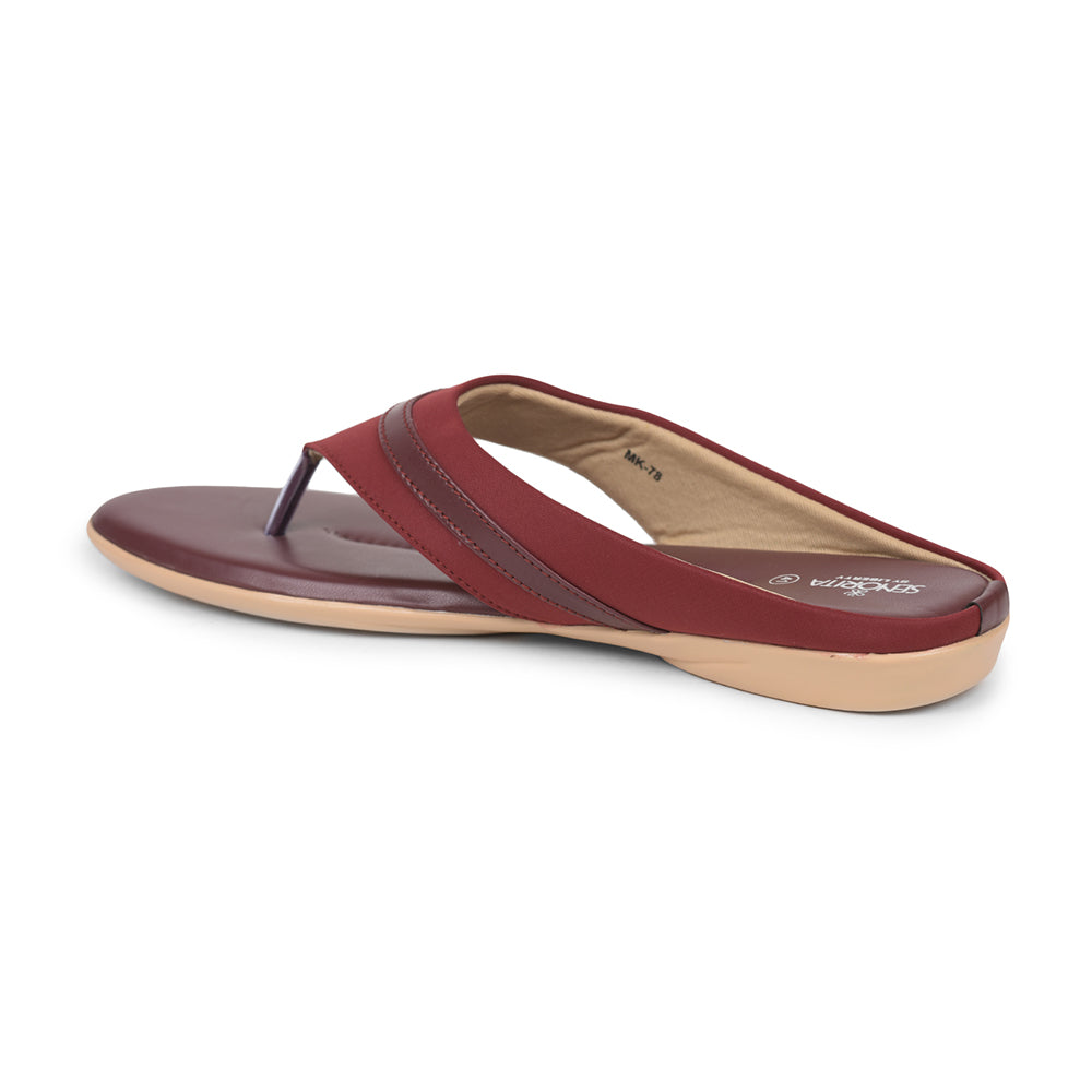 Senorita Fashion (Cherry) Slippers For Women MK-78 By Liberty