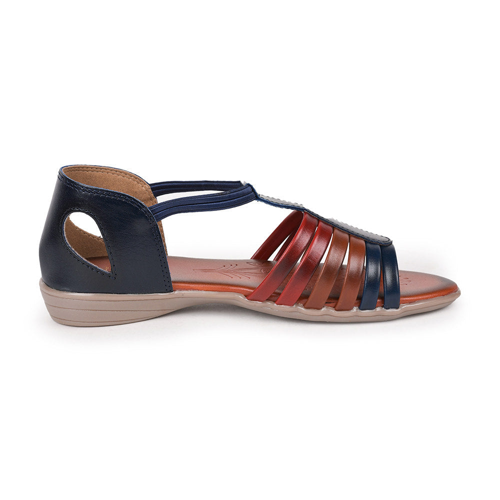 Senorita Casual (Navy Blue) Sandals For Women By Liberty