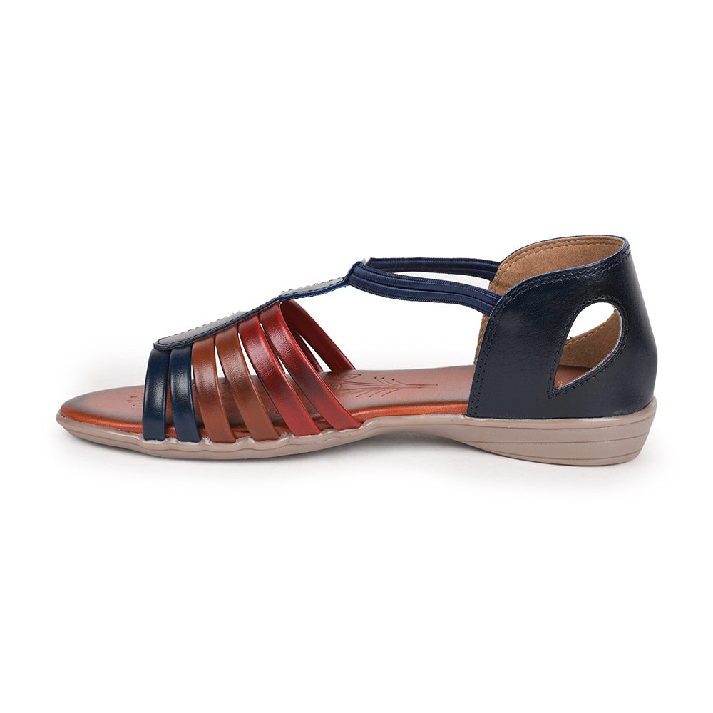 Senorita Casual (Navy Blue) Sandals For Women By Liberty