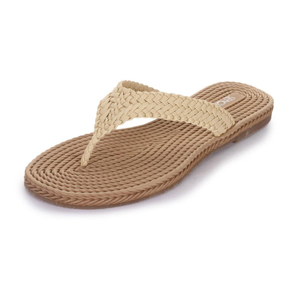 Senorita Casual (Beige) Slipper For Women LSM-135 By Liberty