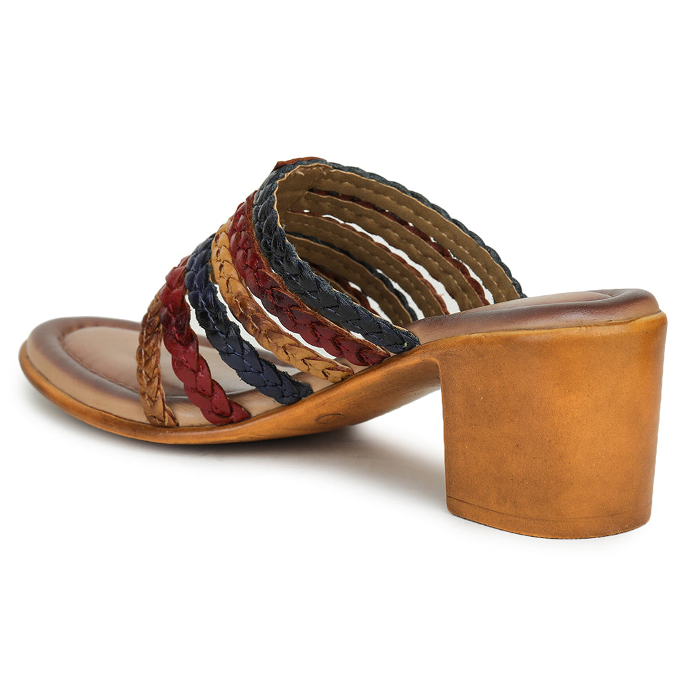 Senorita Ethnic (Tan) Sandal For Women MDL-27 By Liberty