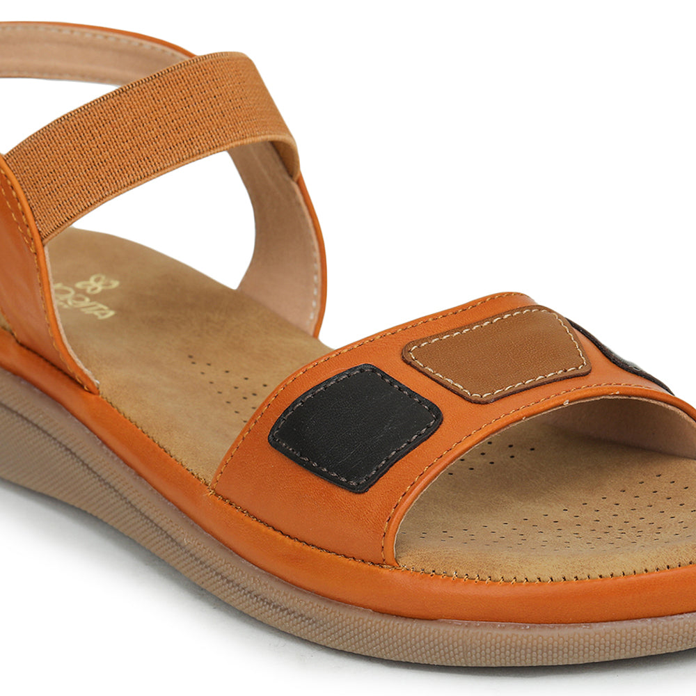 Senorita Casual (Tan) Sandals For Women M17-11 By Liberty