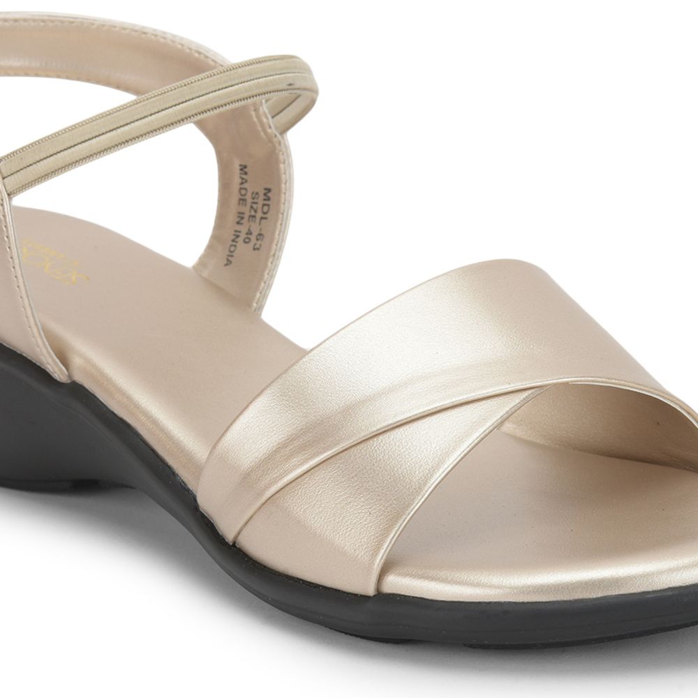 Senorita Ethnic (Silver) Sandals For Ladies MDL-63 By Liberty