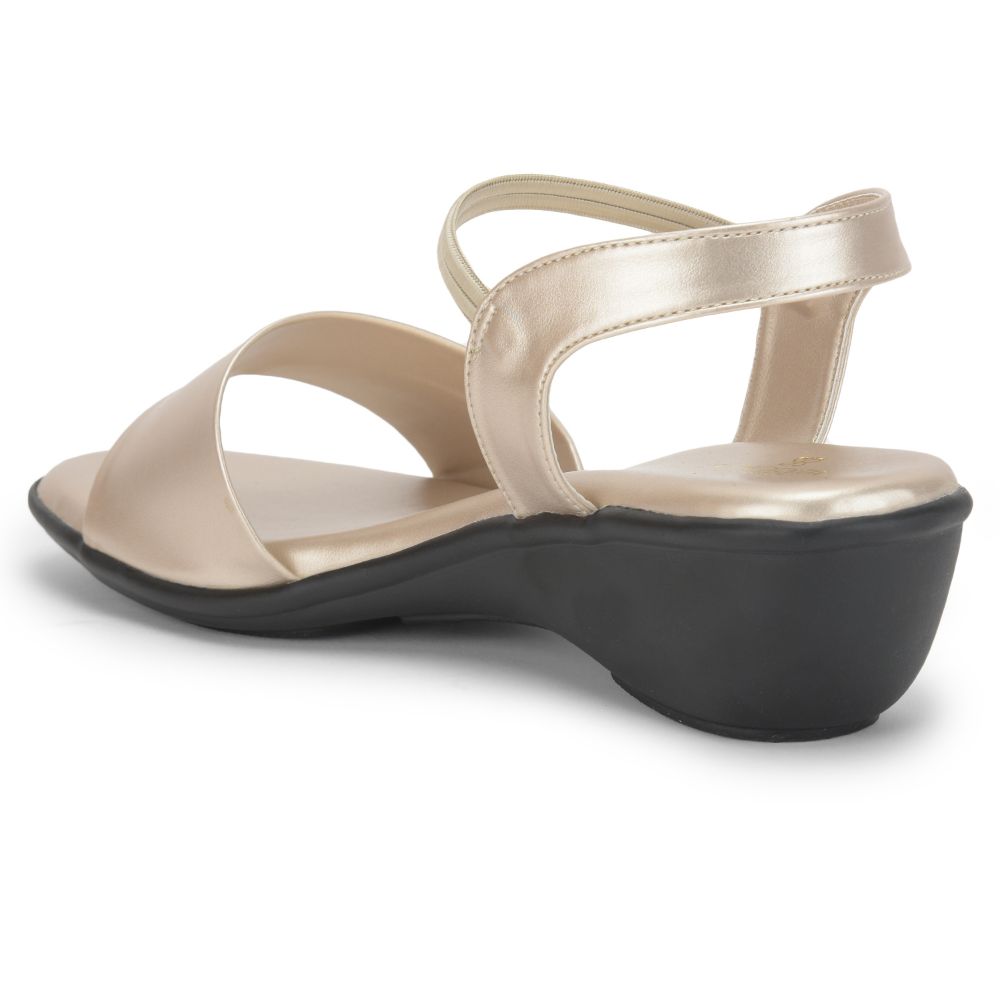 Senorita Ethnic (Silver) Sandals For Ladies MDL-63 By Liberty