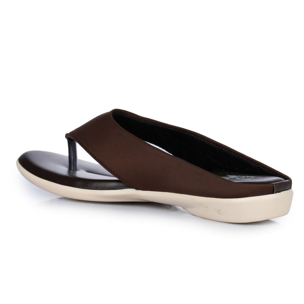 Senorita Casual (Brown) Slippers For Women MK-9 By Liberty