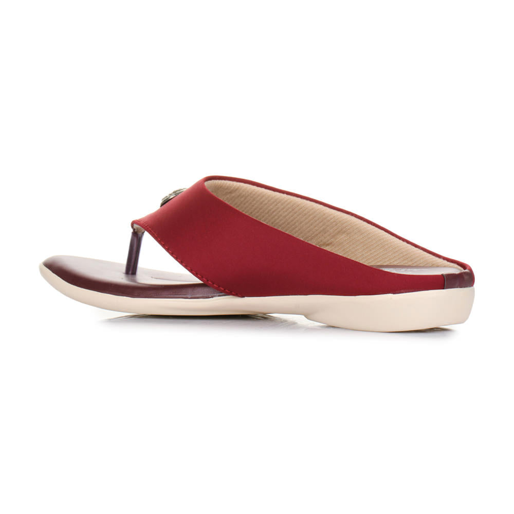 Senorita Casual (Cherry) Slippers For Women MK-8 By Liberty