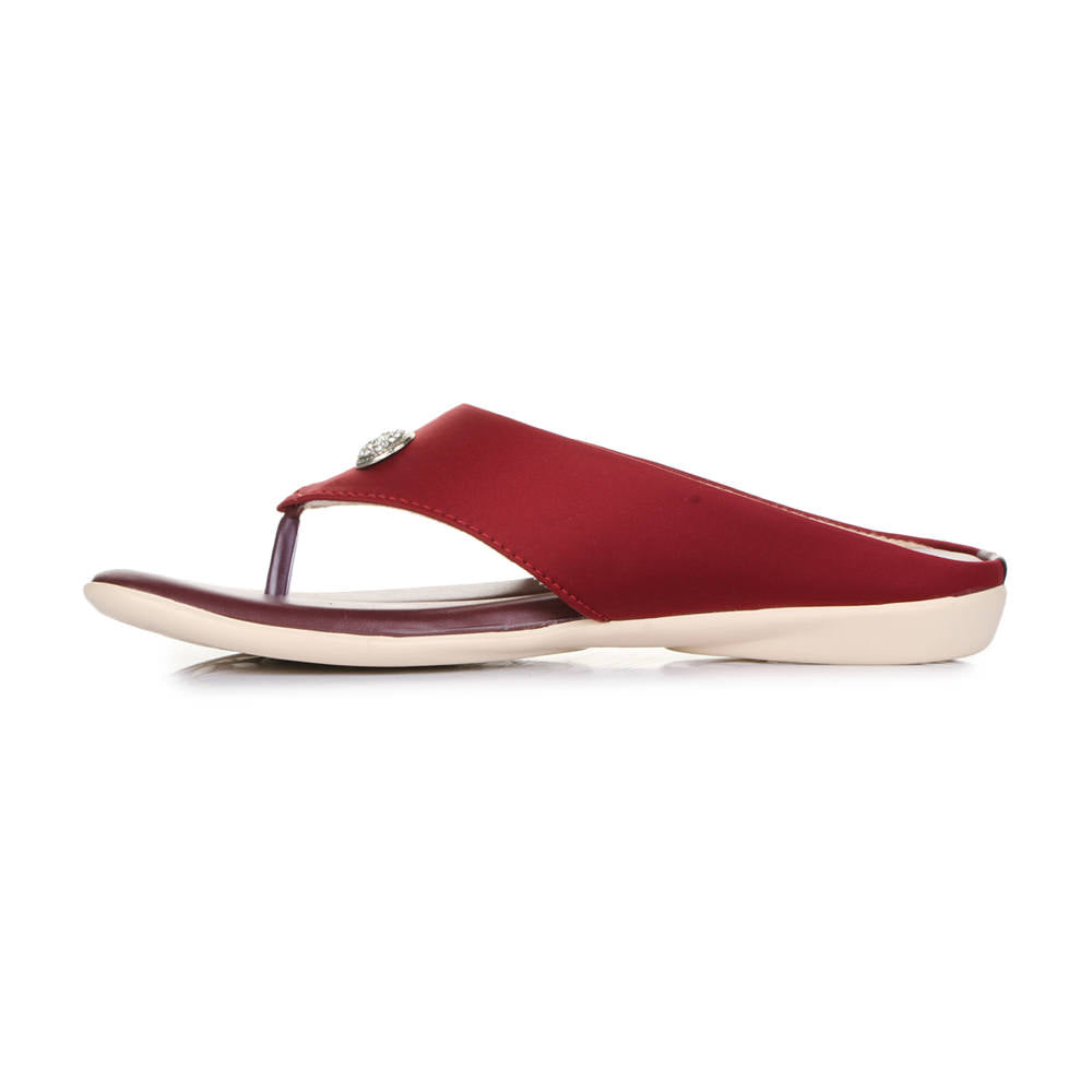 Senorita Casual (Cherry) Slippers For Women MK-8 By Liberty