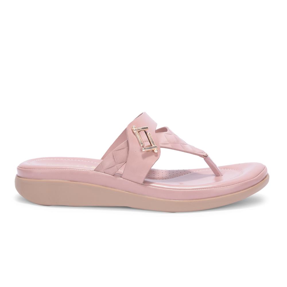 Senorita By Liberty Women JD-13 Peach Casual Slipper