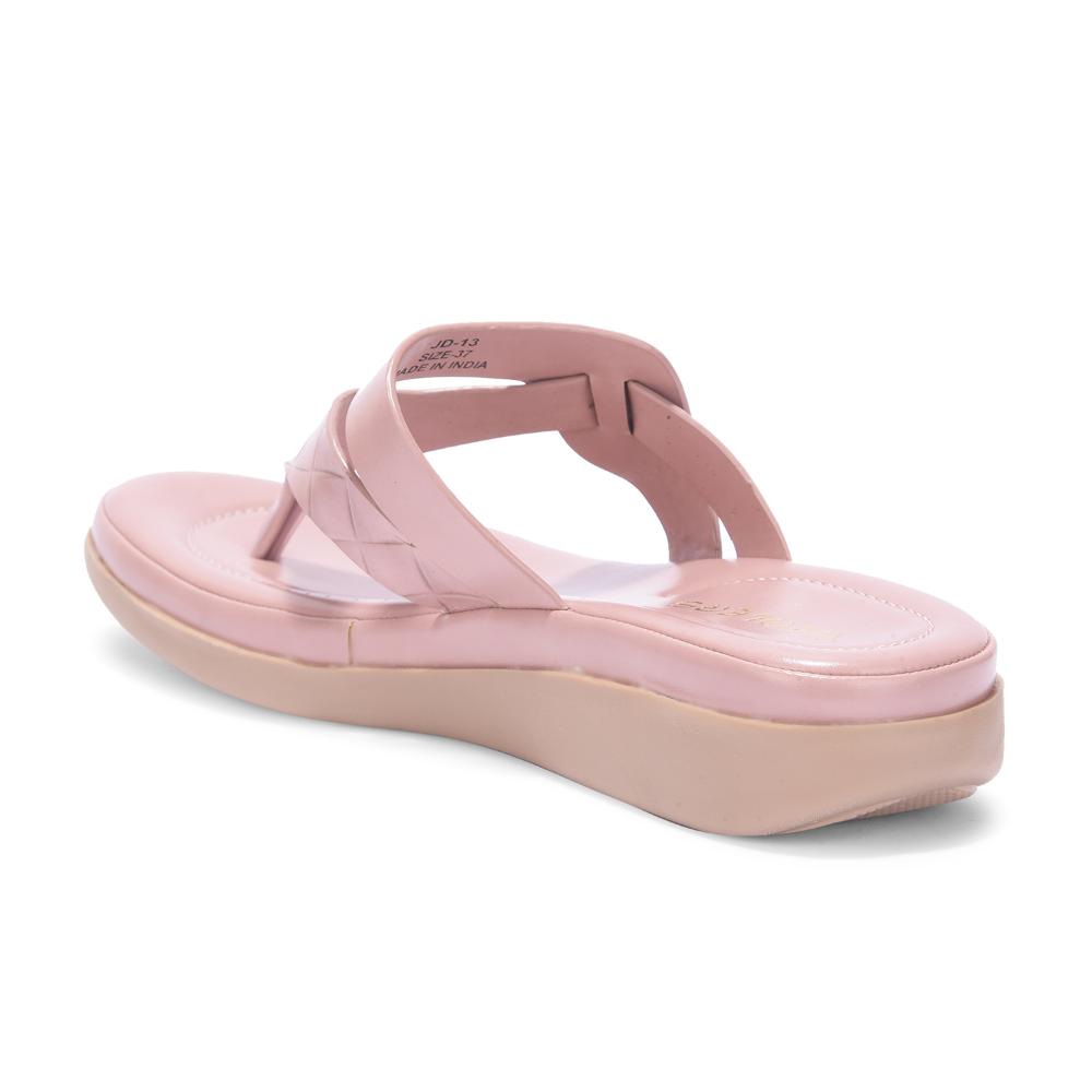 Senorita By Liberty Women JD-13 Peach Casual Slipper