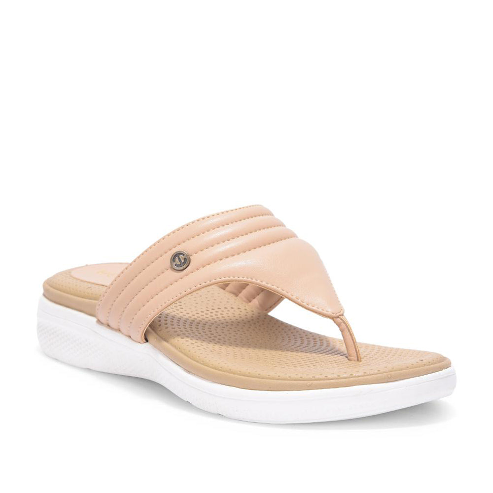 Healers By Liberty Women SFL-1 Cream Casual Slipper