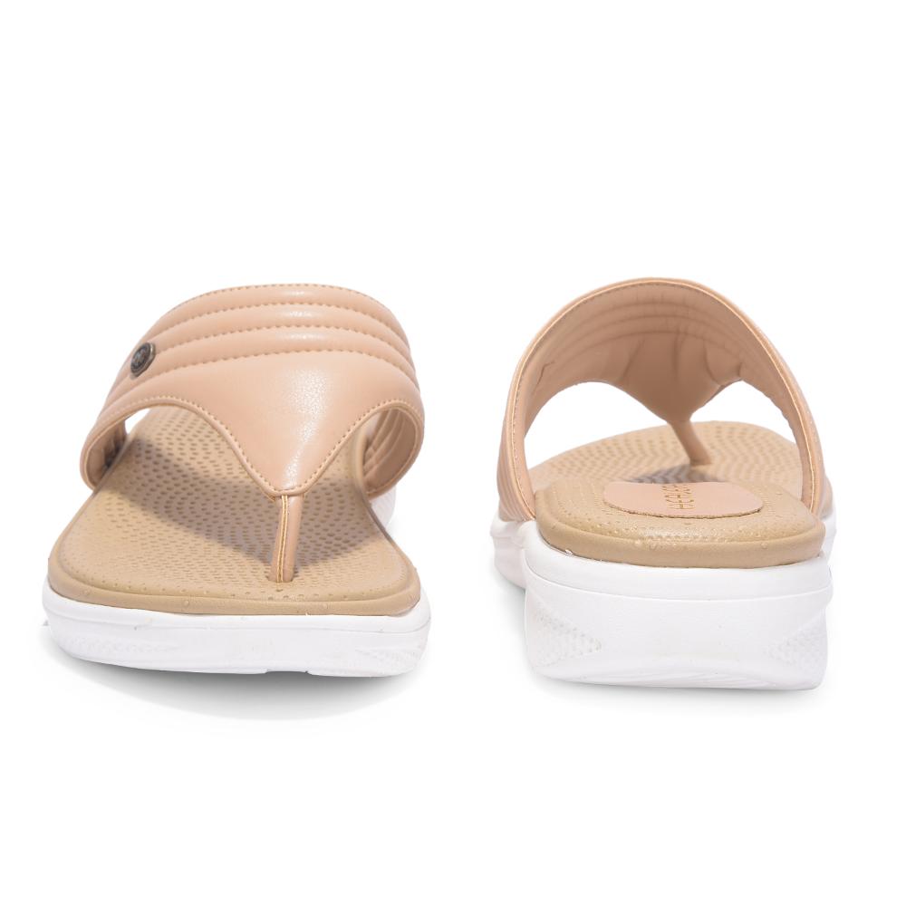 Healers By Liberty Women SFL-1 Cream Casual Slipper