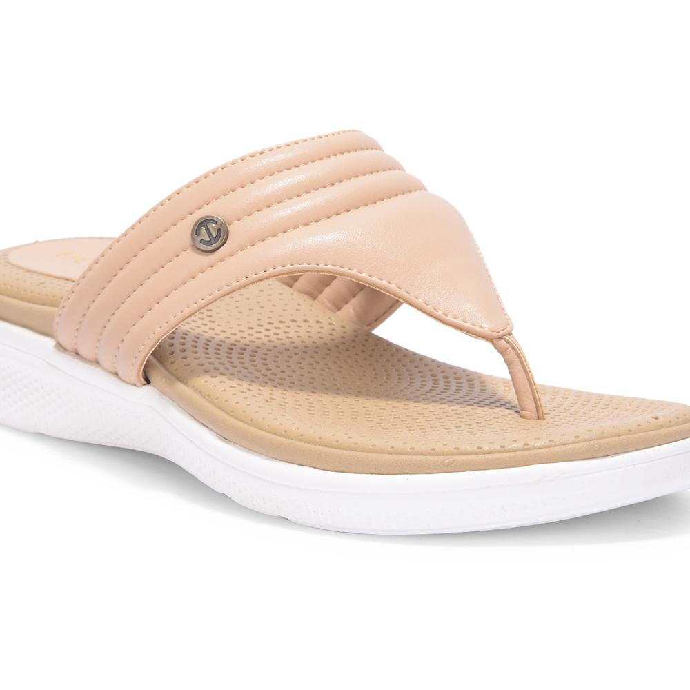 Healers By Liberty Women SFL-1 Cream Casual Slipper