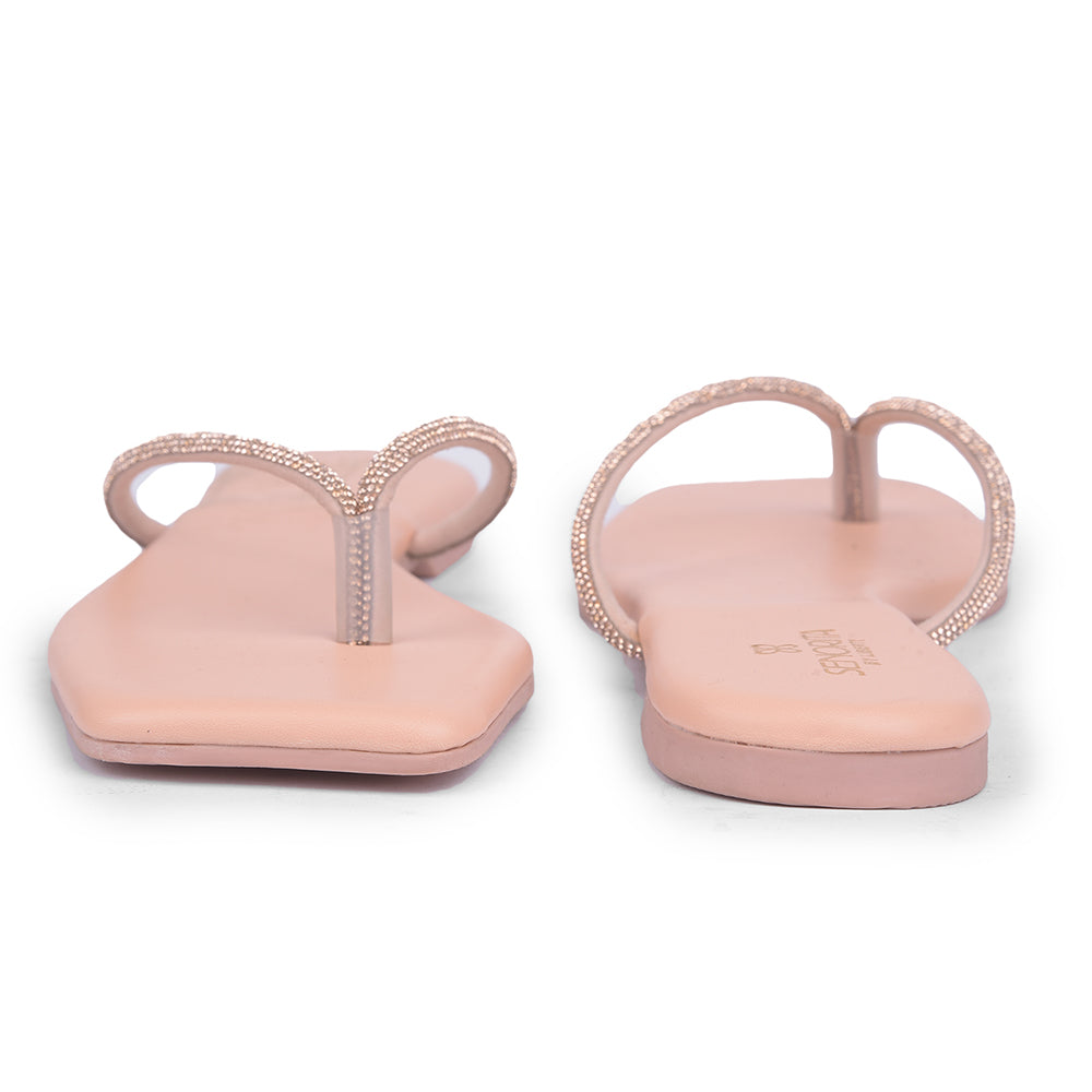 SENORITA By Liberty Women STY-5E Peach Casual Slippers