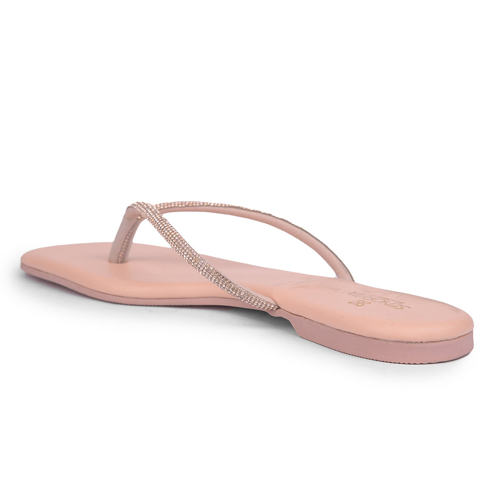 SENORITA By Liberty Women STY-5E Peach Casual Slippers