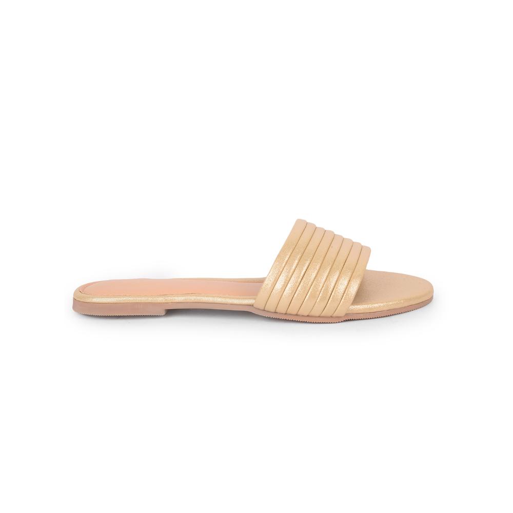 Senorita Casual Golden Slides Women STY-51E By Liberty