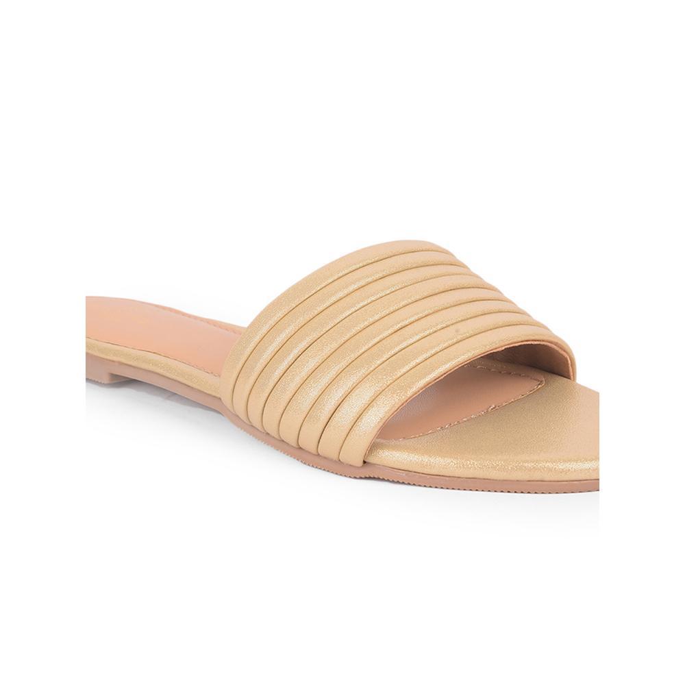 Senorita Casual Golden Slides Women STY-51E By Liberty