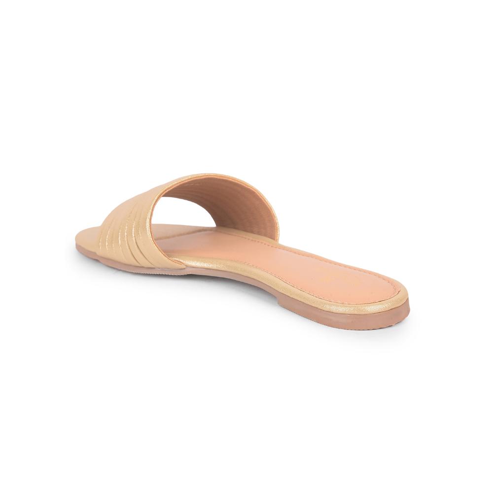 Senorita Casual Golden Slides Women STY-51E By Liberty