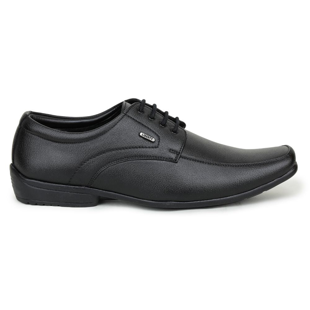 Fortune (Black) Formal Lace Up Shoes For Men Uvl-35 By Liberty