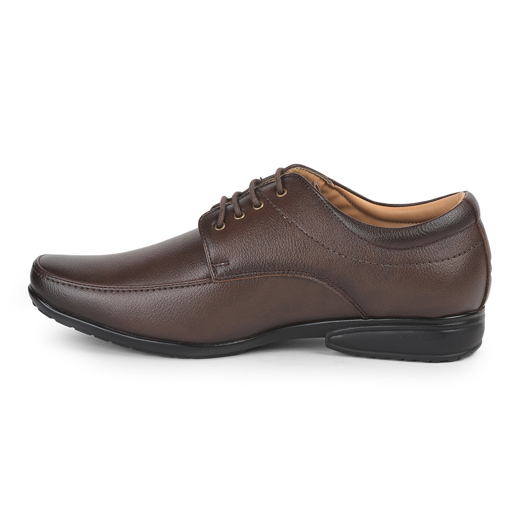 Fortune (Brown) Formal Lace Up Shoes For Men UVL-33 By Liberty