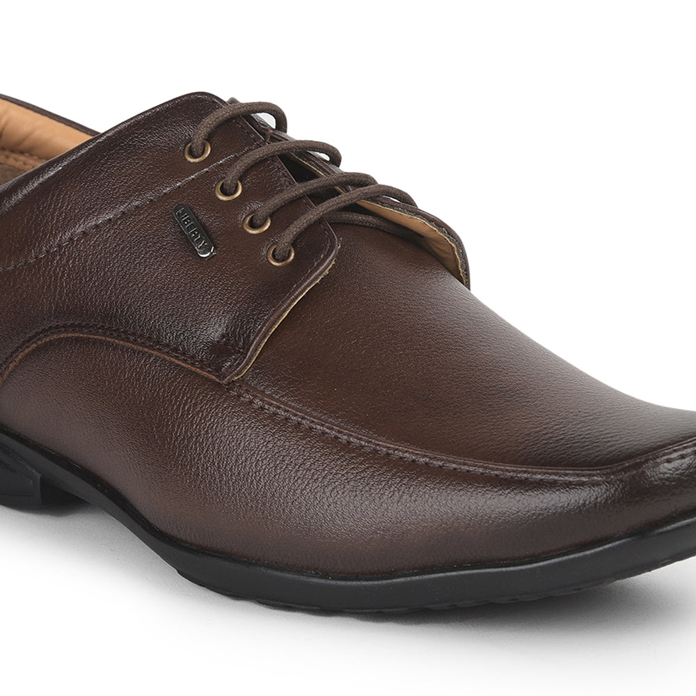 Fortune (Brown) Formal Lace Up Shoes For Men UVL-33 By Liberty