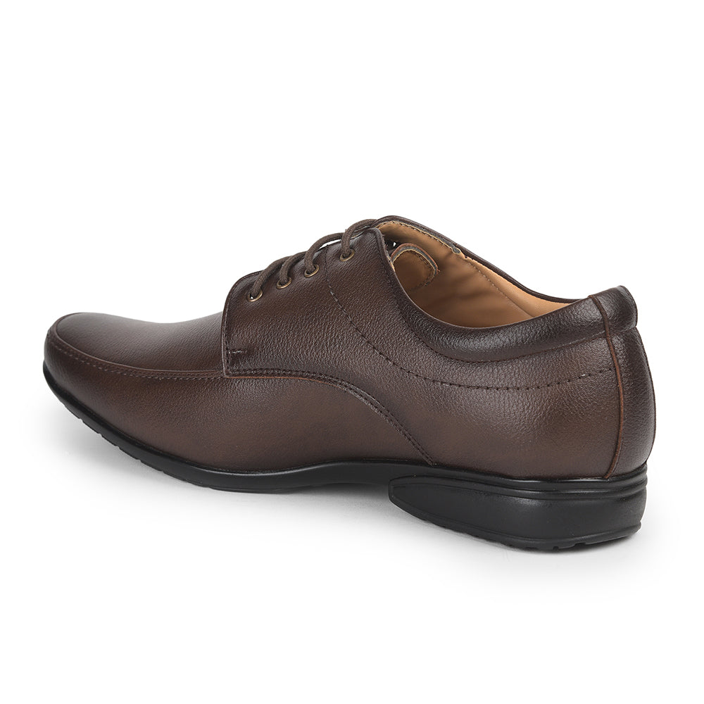 Fortune (Brown) Formal Lace Up Shoes For Men UVL-33 By Liberty