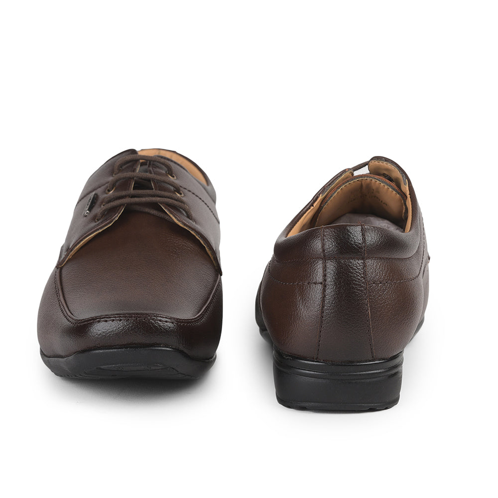 Fortune (Brown) Formal Lace Up Shoes For Men UVL-33 By Liberty