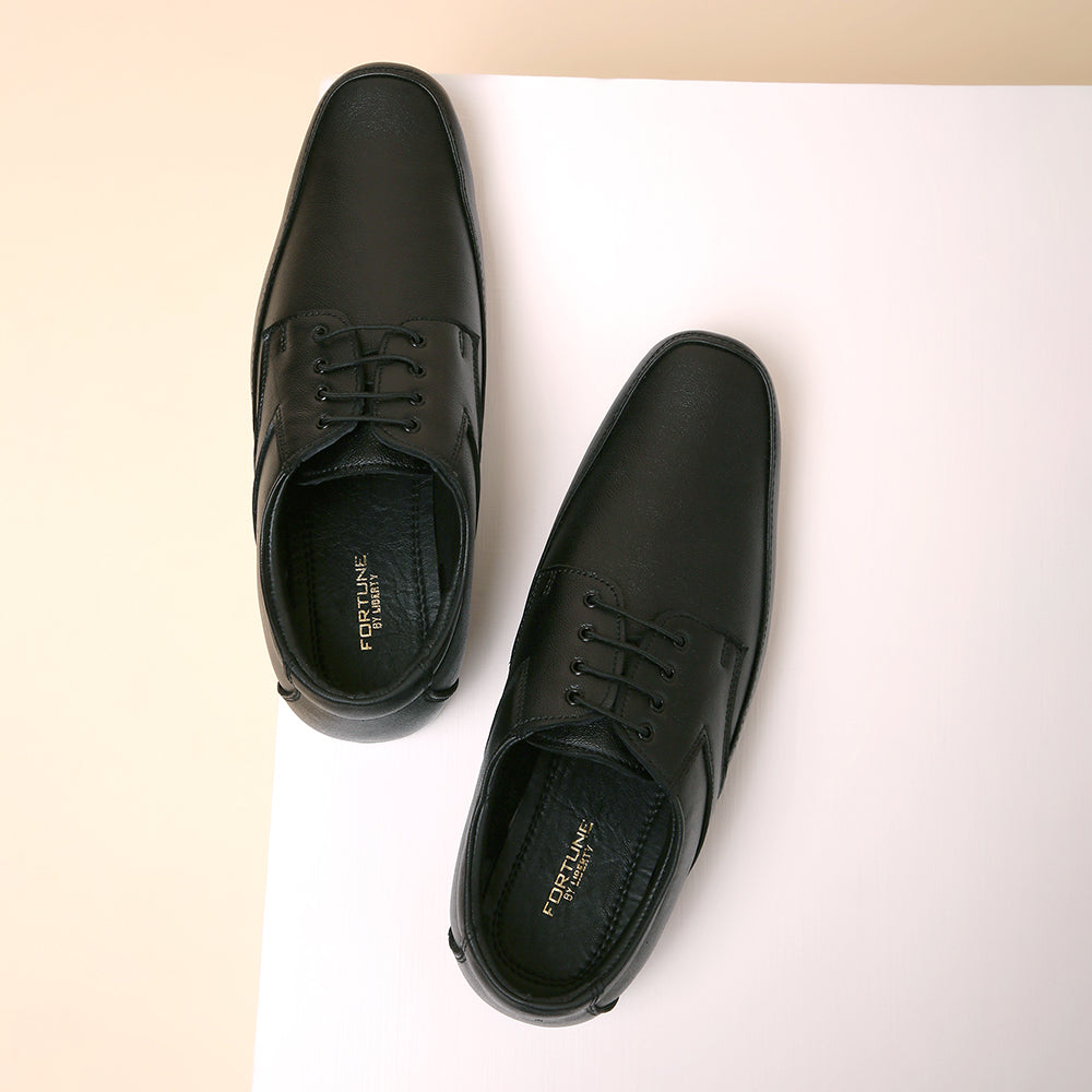 Fortune (Black) Classic Oxford Shoes For Men A9H-3 By Liberty