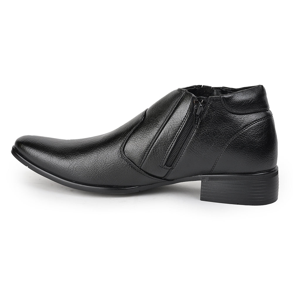 Fortune (Black) Ankle Boots For Men A1-7 By Liberty