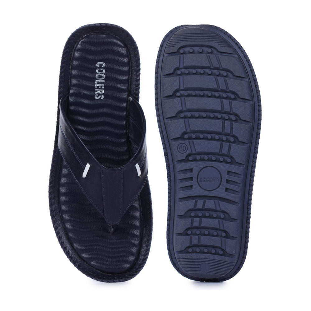 Coolers By Liberty K2-3 Casual Blue Slippers For Men