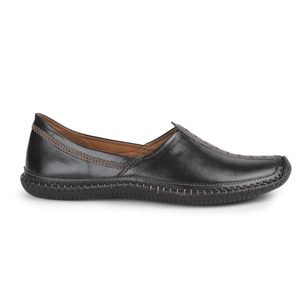 Fortune (Black) Casual Mojari For Men BRL-25 By Liberty