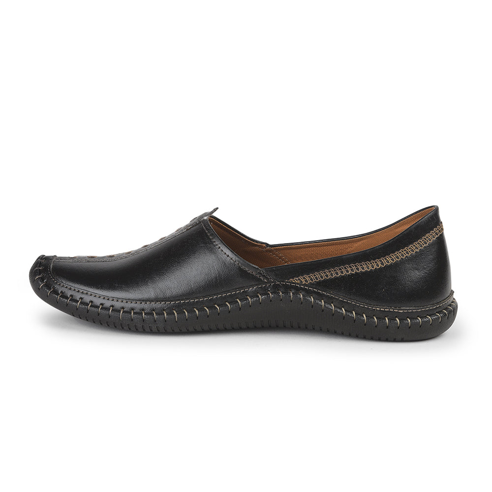 Fortune (Black) Casual Mojari For Men BRL-25 By Liberty