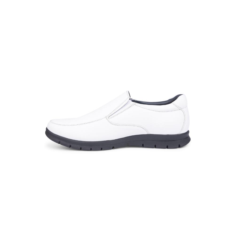 Healers By Liberty Mens JPL-232 White Formal Non Lacing Shoes