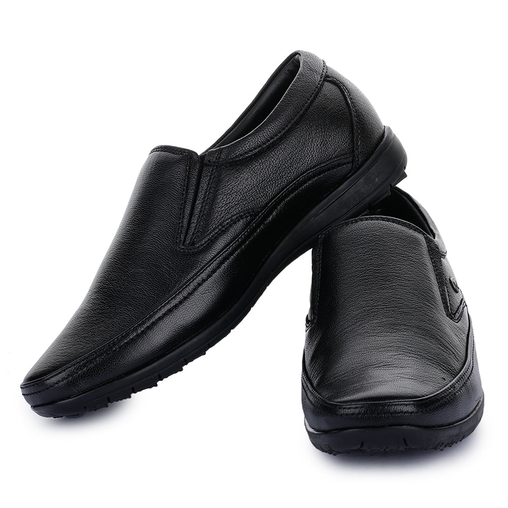 Healers Formal (BLACK) Slip On Shoes For Men HA1-11 By Liberty