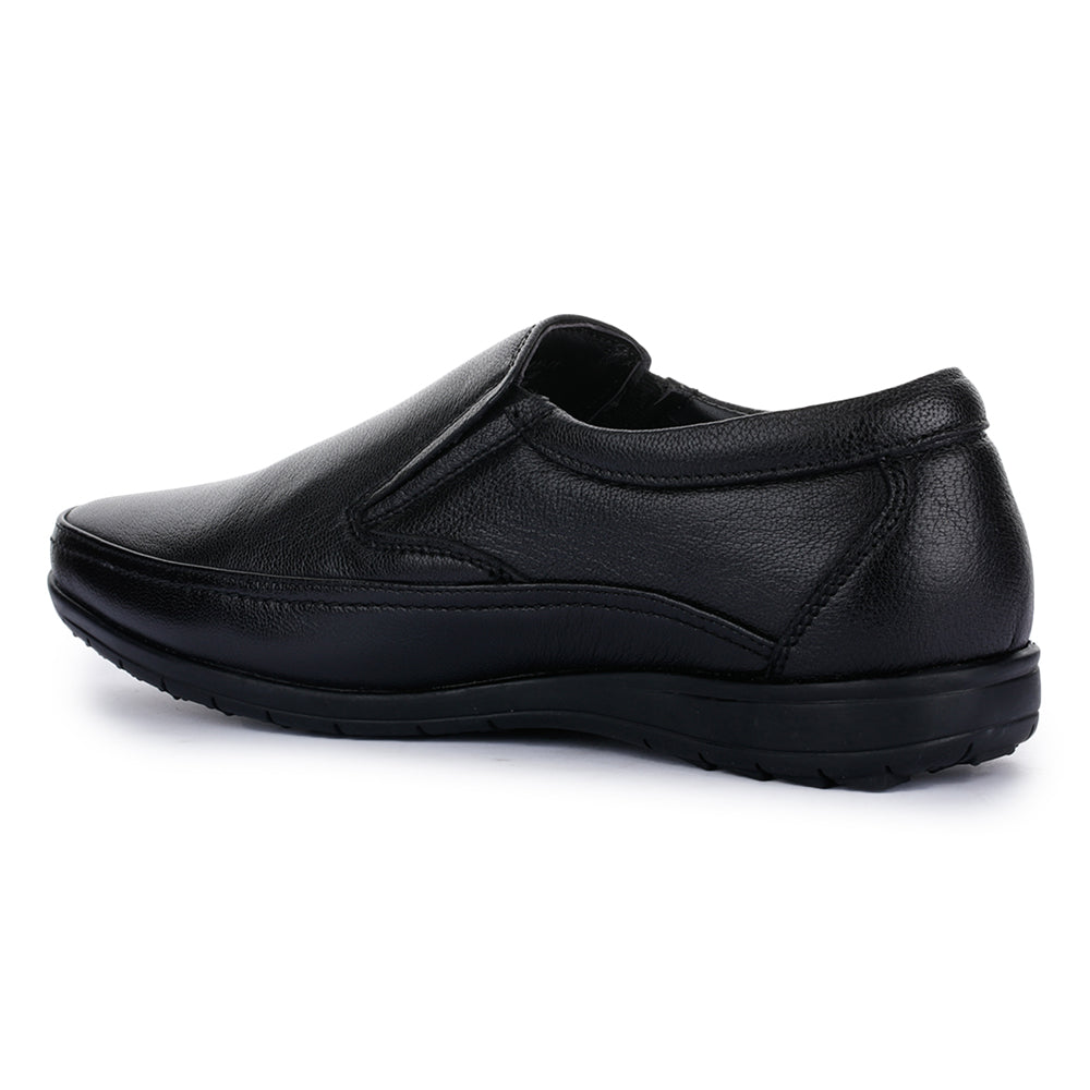 Healers Formal (BLACK) Slip On Shoes For Men HA1-11 By Liberty