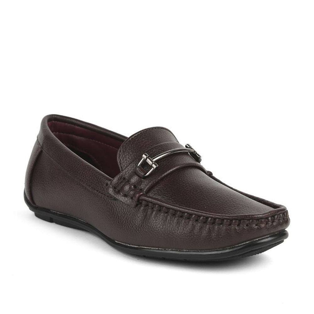 Fortune (Brown) Bit Loafer Shoes For kids OLP-4 By Liberty