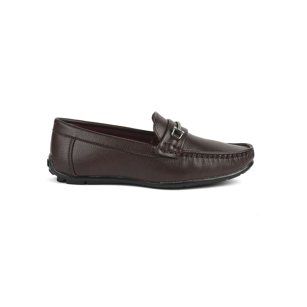 Fortune (Brown) Bit Loafer Shoes For kids OLP-4 By Liberty