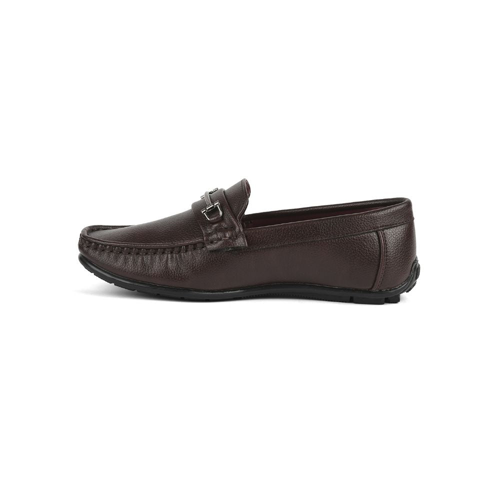 Fortune (Brown) Bit Loafer Shoes For kids OLP-4 By Liberty