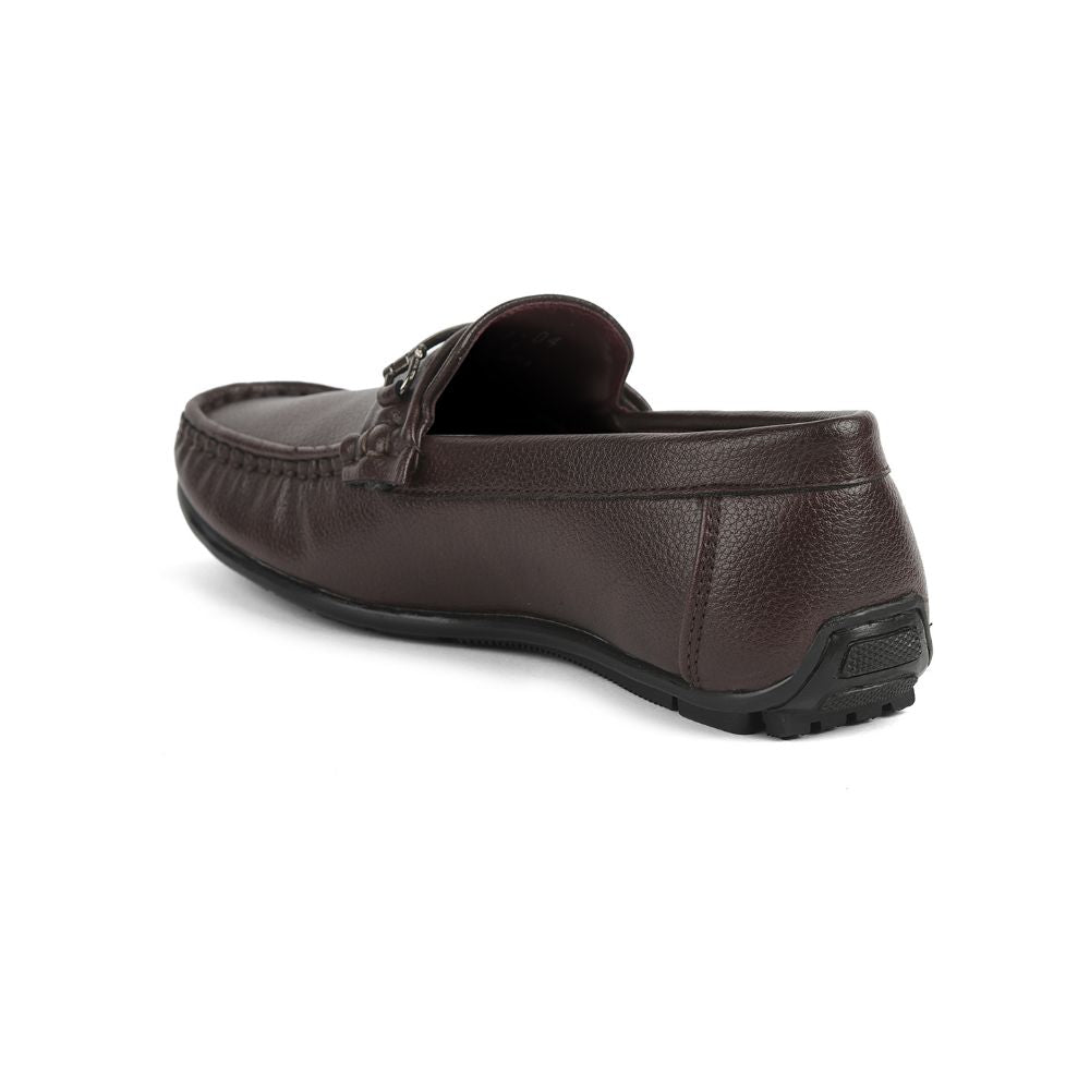 Fortune (Brown) Bit Loafer Shoes For kids OLP-4 By Liberty