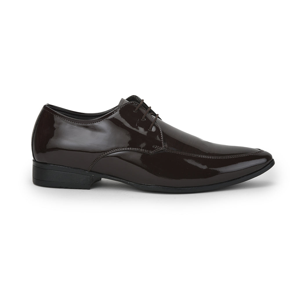 Fortune Lacing Brown Formal Shoes For Men JPL-242 By Liberty