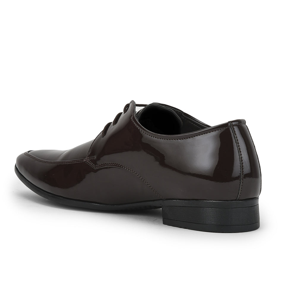 Fortune Lacing Brown Formal Shoes For Men JPL-242 By Liberty