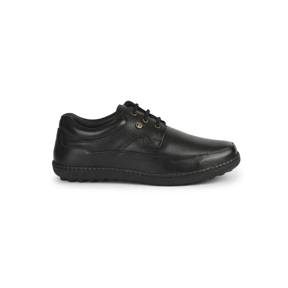 Healers Formal (Black) Lacing Shoes For Men ER-37 By Liberty