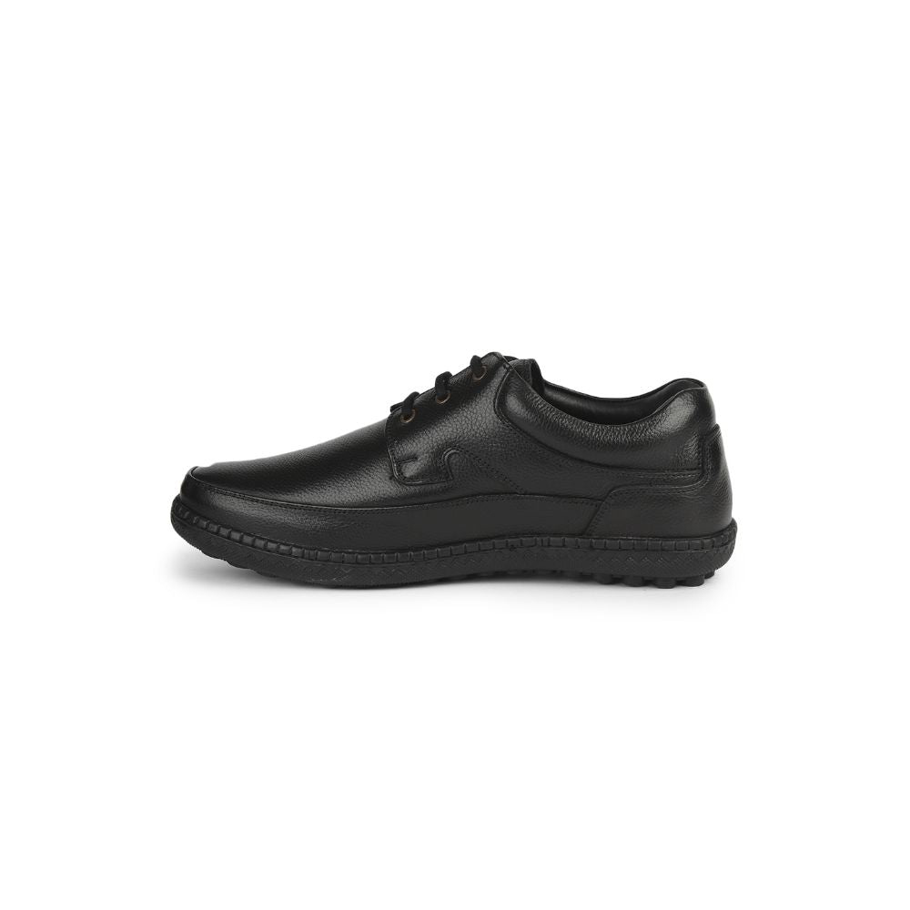 Healers Formal (Black) Lacing Shoes For Men ER-37 By Liberty