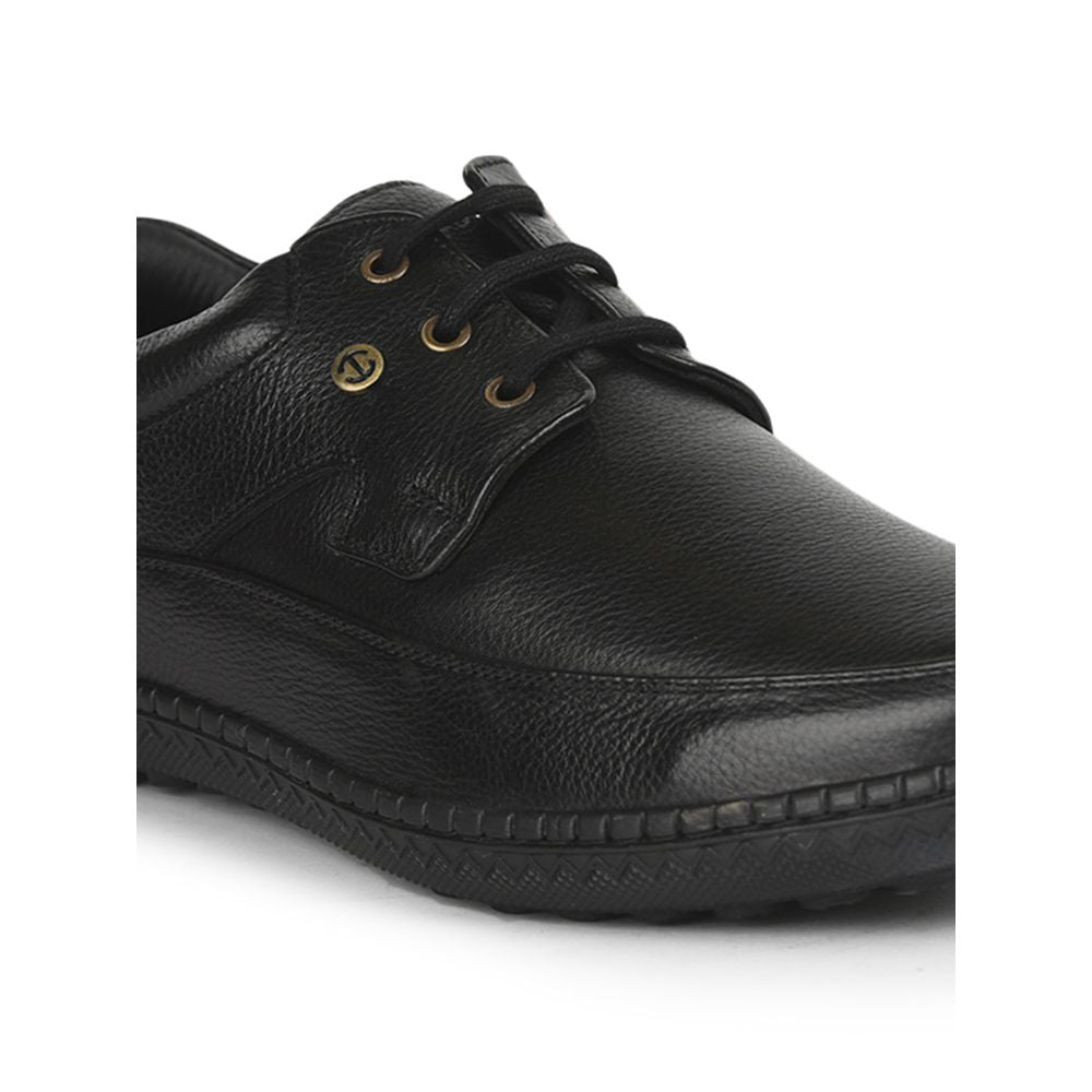 Healers Formal (Black) Lacing Shoes For Men ER-37 By Liberty