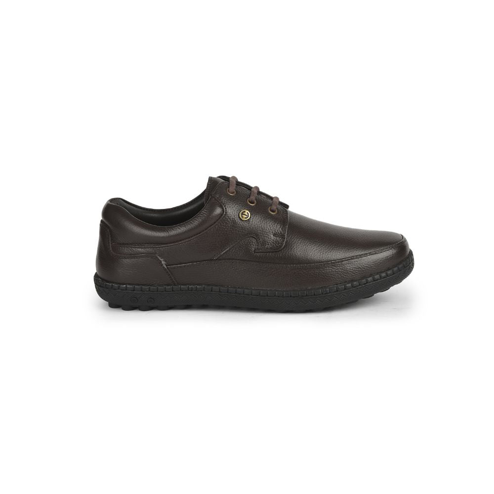 Healers Formal (Brown) Lacing Shoes For Men ER-37 By Liberty