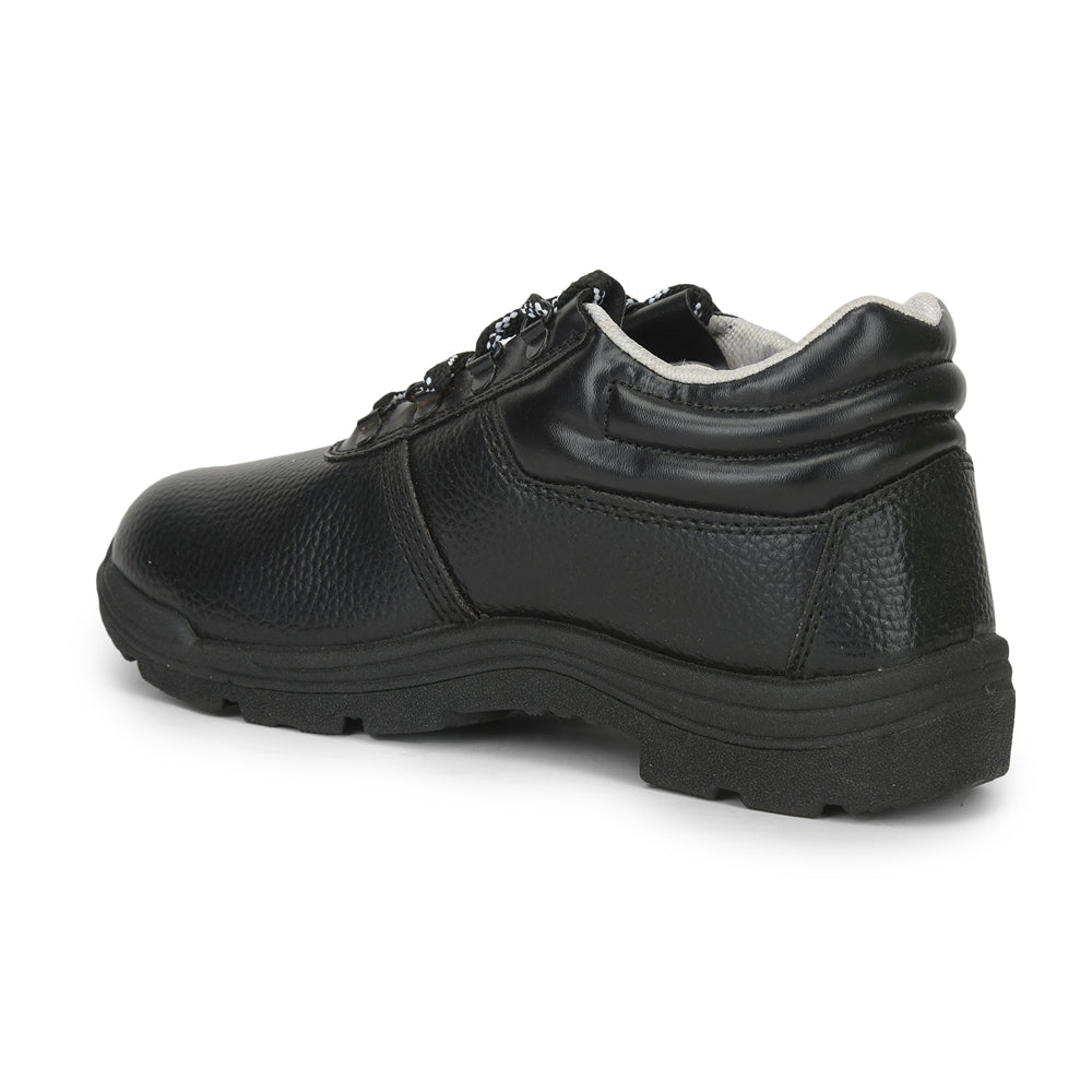 Freedom Casual (Black) Safety Marked High Ankle Steel Toe Shoes VIJYATA-2A By Liberty