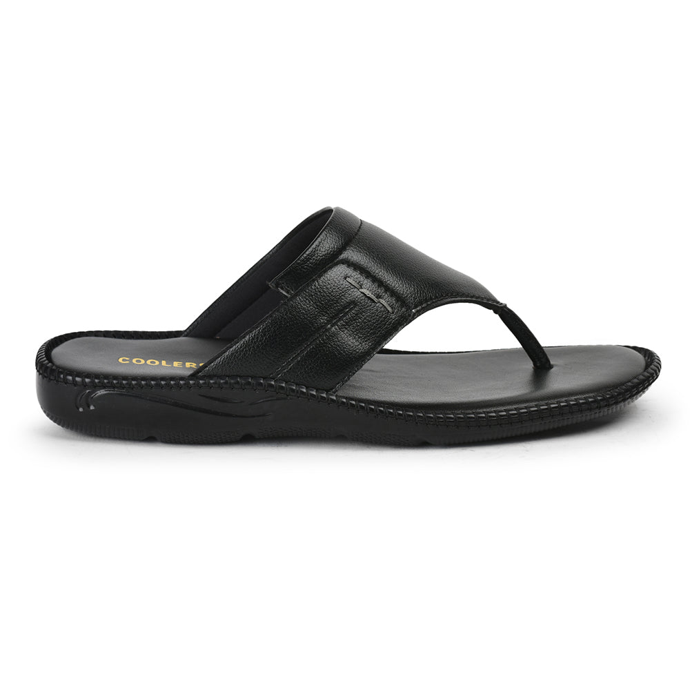 Coolers By Liberty Men VCL-26 Black Casual Slipper