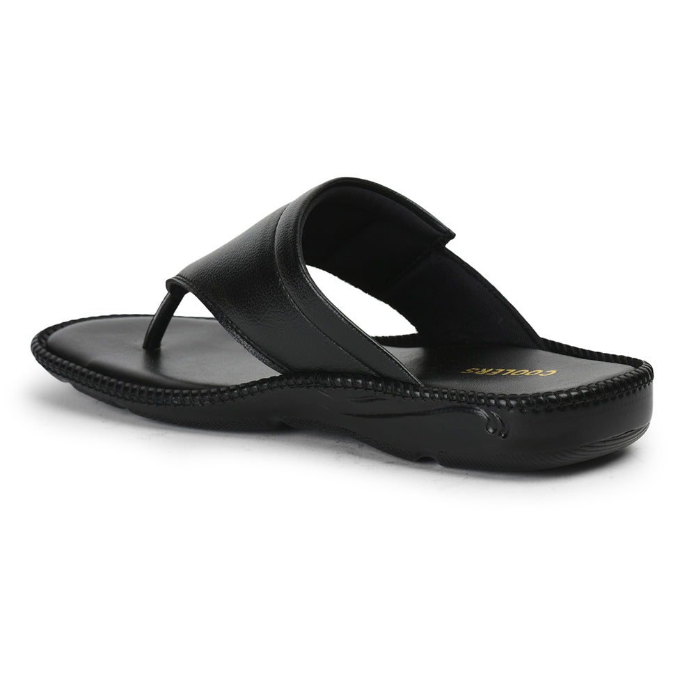 Coolers By Liberty Men VCL-26 Black Casual Slipper