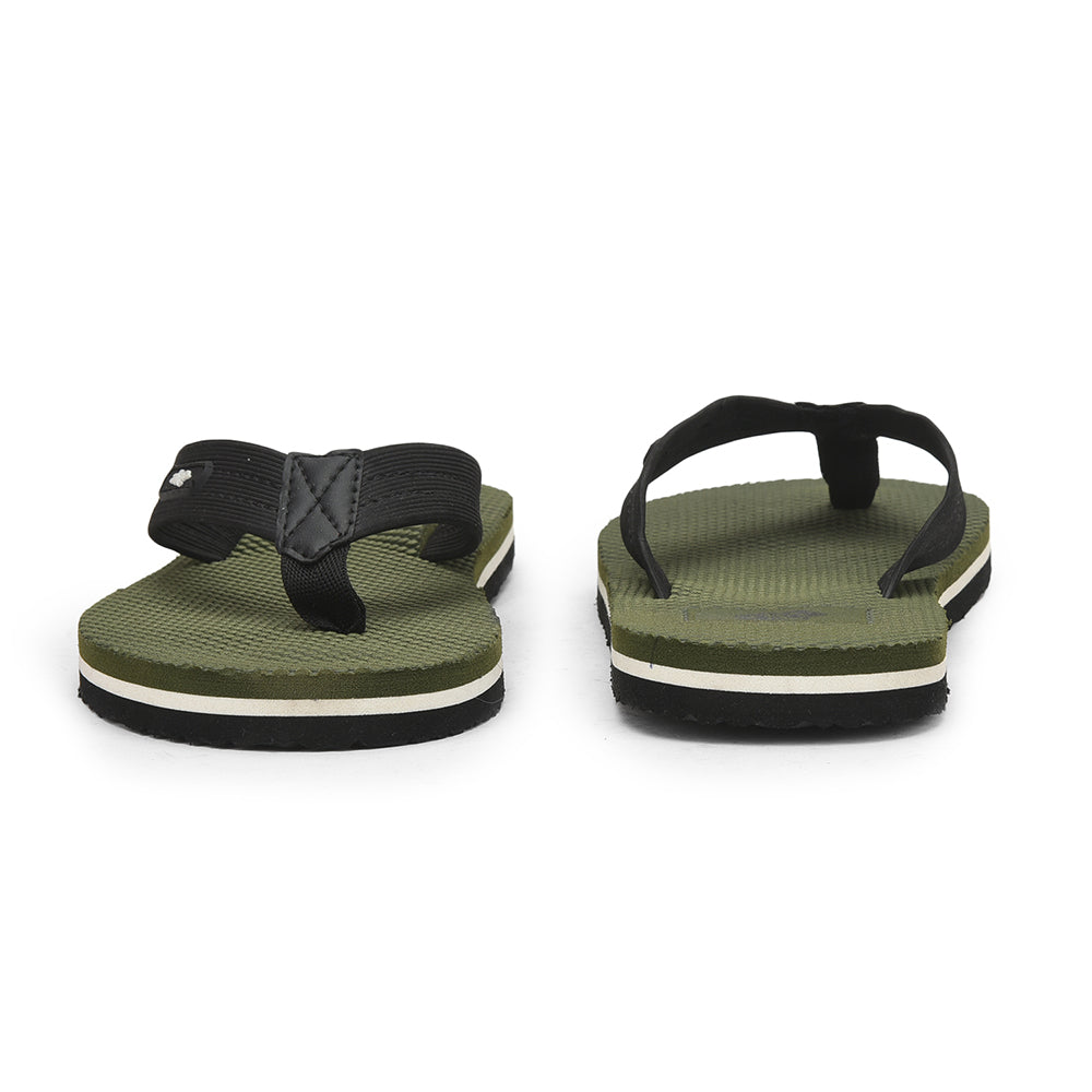 A-HA Casual Olive Green Flip Flop For Men JTN-3 By Liberty